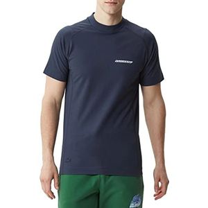 Lacoste Th6702 T-shirt en coltrui voor heren, Blue Night