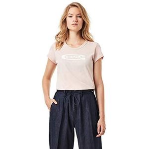 G-STAR RAW T-shirt Graphic 20 Slim R T Wmn S/S pour femme, Rose (Pyg Pink 7176)), L