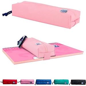 Oxford Etui, rechthoekig, 22 cm, roze