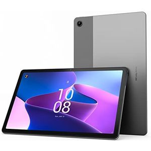 Lenovo Tab M10 Plus (3e generatie) 10,61 inch 2K tablet (MediaTek Helio G80, 4 GB RAM, 64 GB uitbreidbaar tot 1 TB, 4 luidsprekers, wifi + Bluetooth, Android 12) donkergrijs