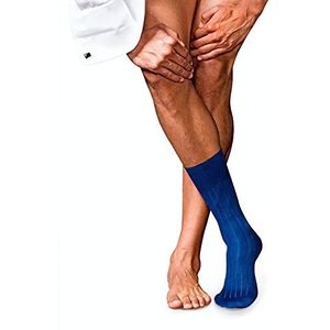 FALKE Heren nr. 2 ademende sokken klimaatregulerend kasjmier hoge kwaliteit elegant warm versterkt platte teennaad zacht op de huid 1 paar, Blauw (Royal Blue 6000)