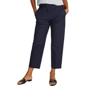 TOMMY HILFIGER Femme Slim Straight CO CHINO WW0WW40504, Bleu, 44, Bleu marine foncé, 72