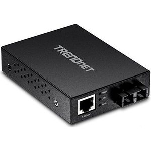 TRENDnet, TFC-FMSC 100 Base-T tot 100 Base-FX Multi-Mode SC Fiber Converter, Standalone, 10/100 Mbps Auto-MDIX Fast Ethernet Port Port
