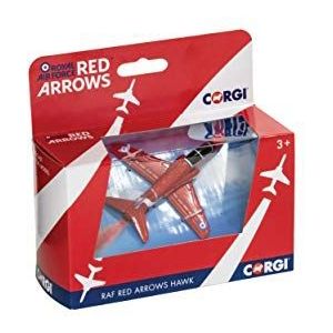 Corgi CS90628 RAF Red Arrows Hawk (verpakt in Red Arrows verpakking)