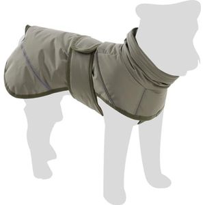 Flamingo Winterjas voor honden Cujo groen, maat 30 cm (A: 30 cm, B: 42 cm, C: 42-48 cm), ideaal voor rassen zoals Chihuahua, Franse Bulldog, Beagle, Jack Russell, Cocker Spaniel