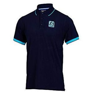 FC Porto PDALAS Poloshirt voor volwassenen, met logo, rug, blauw, maat S, Blauw