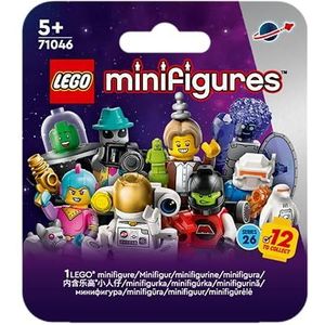 LEGO Minifigures Série 26 - L’espace - Minifigurines à Collectionner - Inclut 1 Pièce Choisie au Hasard - Un Cadeau Intergalactique pour Enfants dès 5 Ans 71046