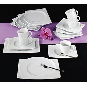 Seltmann koffieservies porselein wit