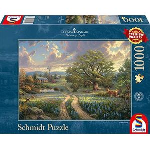 Schmidt Spiele 58461 Thomas Kinkade, Country Living, 1000 stukjes puzzel