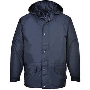 Portwest Arbroath fleece gevoerde jas, Navy Blauw