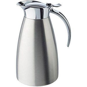 APS Thermoskan ""Advanced"" voor alle gangbare koffieautomaten Ø 10,5 cm hoogte 18 cm roestvrij staal dubbelwandig vaatwasmachinebestendig 5 kopjes / 0,6 l