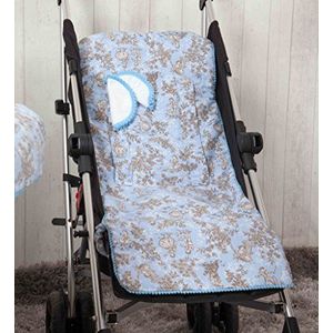 Babyline Lichtgewicht matras voor kinderwagen, blauw