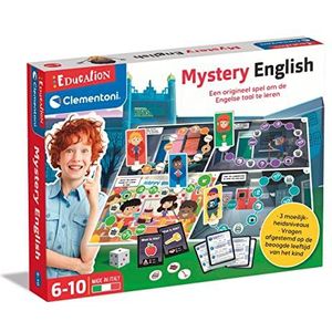 Clementoni Spelend Leren - Mystery English - Engels Leren - Educatief Speelgoed - 6-10 Jaar