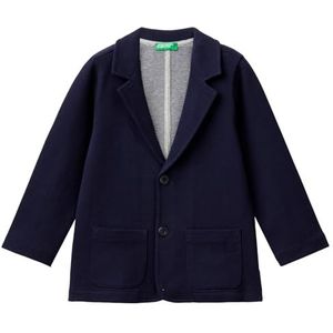 United Colors of Benetton Giacca M/L 3f1yg600e Cardigan Kinderen & tieners, Blauw