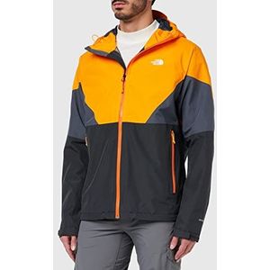 THE NORTH FACE m lightning heren jack, Asphalt Grey-Cone Orange Vanadis Grey