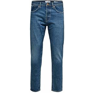 SELECTED HOMME BLUE Heren Jeans, denim medium blauw
