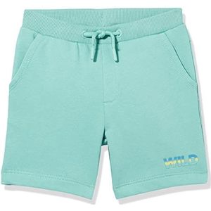 s.Oliver Shorts fleece shorts kinderen en jongeren, blauw en groen.