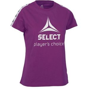Select Ultimate T-shirt voor dames, Lila.