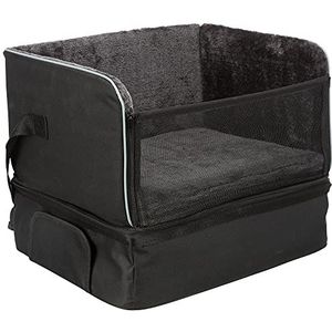 Trixie Zwarte autostoel voor honden, 45 × 38 × 37 cm