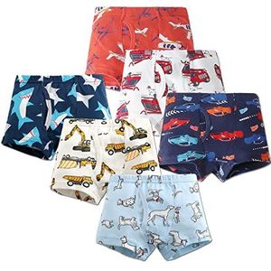 Little Hand Jongens boxershorts ondergoed voor baby's, ondergoed, kinderen, boxershorts, tractor, 10-11 jaar, Tractor