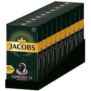 Jacobs Espresso Ristreto 12 Nespresso compatibel met Pods* (10 x 10 Pods)