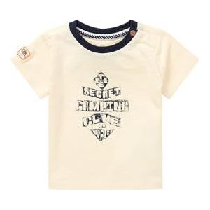 Noppies Baby Huaibei Baby Jongens Korte Mouw T-Shirt P331, 68, Wit antiek - P331