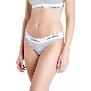 Calvin Klein Brazilian Bikiniset voor dames, 1 stuk, grijs.