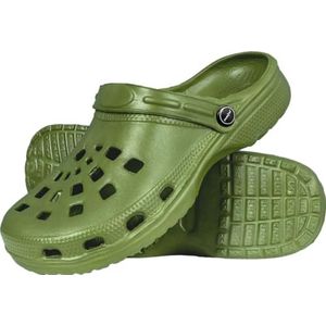 REIS Klompen & slippers voor heren, dames en kinderen, uniseks schoenen, groen, EU-maat 44