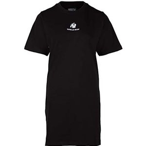 Gorilla Wear - Neenah T-shirt - zwart - voor dagelijks gebruik, vrije tijd, sport, licht, comfortabel, van katoen spandex met logo voor optimale beweging, zwart.
