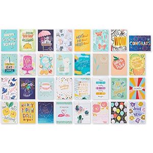 American Greetings Set van 32 luxe kaarten voor elke gelegenheid met enveloppen en bijpassende doos, verjaardag, huwelijk, dankzegging en nog veel meer