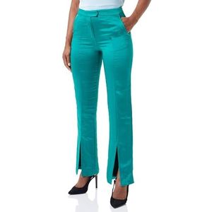 United Colors of Benetton Pantalon Femme, Vert brillant 24b, 36