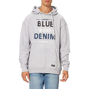 Blend Pullover met capuchon voor, steenmix 200274