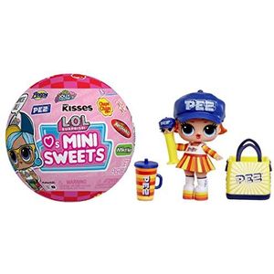 LOL Surprise Loves Mini Sweets pop, willekeurige combinatie, 8 verrassingen, inclusief accessoires en pop over het thema snoep in een papieren bal, vanaf 4 jaar