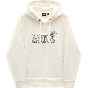 Vans The Garden Hoodie Dames Sweatshirt met Capuchon, Antieke wit