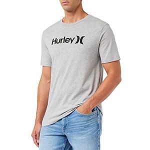 Hurley EVD Wash Core OAO Solid T-shirt voor heren, Donkergrijs