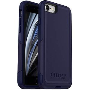 OtterBox Commuter Series beschermhoes voor iPhone 8 / iPhone 7 (niet Plus) + PopSockets PopGrip, gemarmerd, blauw