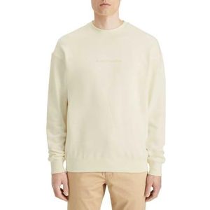 Scotch & Soda Core sweatshirt met logo op de voorkant van de borst, trainingspak voor heren, Off White 0001