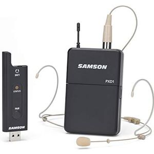 Samson XPD2 Hoofdtelefoon - Digitaal Draadloos USB-systeem