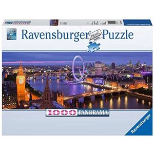 London at Night 1000 stuk Panorama puzzel