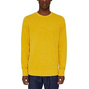ESPRIT Sweatshirt van 100% biologisch katoen, 750 / geel