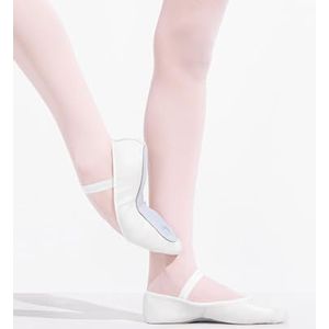 Capezio Daisy Ballet Shoe voor kinderen, wit, 13,5 m