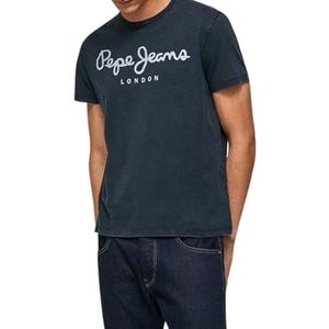 Pepe Jeans Essential Denim Tee N Heren T-Shirt, 561indigo