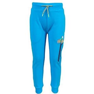 SALT AND PEPPER joggingbroek jongens tractor print, Pacific Blauw