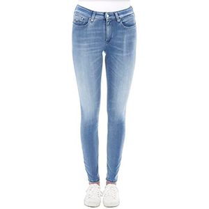 Replay Luzien White Shades Jeans voor dames, 10 lichtblauw