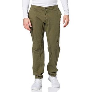 JACK & JONES PLUS Herenbroek, Olijfgroen