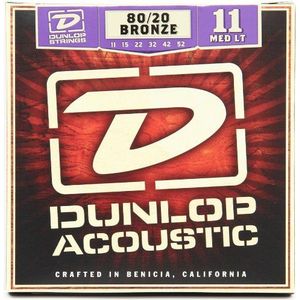 Jim Dunlop DAB36 akoestische gitaar (80/20, brons, 36 gauge, medium D-snaar