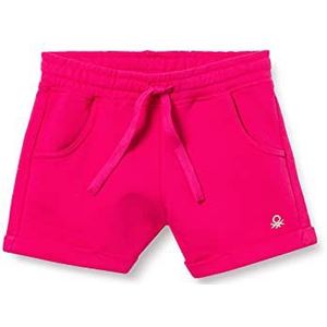 United Colors of Benetton (Z6ERJ) Shorts voor meisjes en meisjes, Fuchsia 2L3