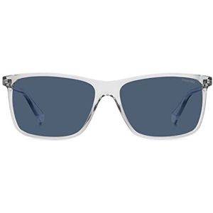 POLAROID PLD 4137/S zonnebril voor heren, grijs, 58, grijs.