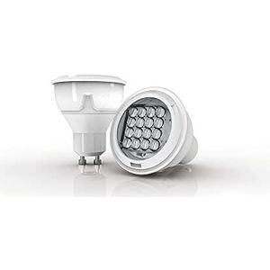 Xanlite LED-lamp, fitting GU10, 4-4 W, cons. (35 W Eq.), neutraal wit licht PG35SFN