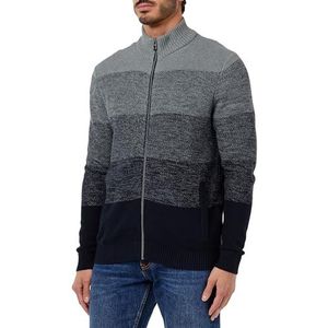 bugatti Veste en tricot pour homme, Gris-250, L